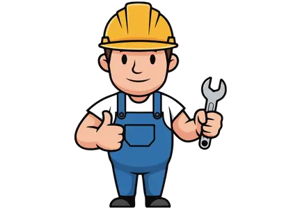 Happy construction worker representing contractors who use construction invoice funding to support payroll, materials and project growth.